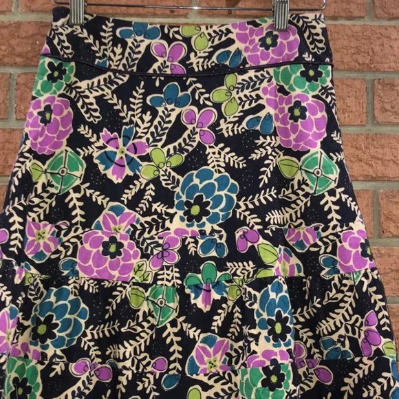 💜ANTHROPOLOGIE💜FEI FLORAL CORD SKIRT💜 - Picture 3 of 7